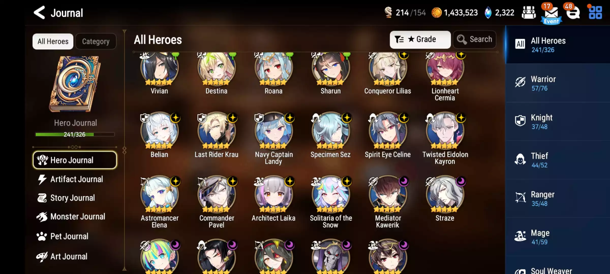 Asia stove gmail 180 gear 90 Acc mid game 18ml không tính ainz 14/23 collab Chờ bride dragon senya ra mắt là hốt. Lá acc khá ít Nhiều skin rta có cả biseria mùa trước.